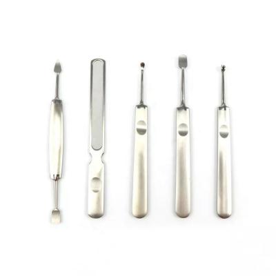 China Callus Remover Tools Pry Bar High Quality Metal Smartphone Disassemble Repair Tools Nail Care Cuticle Pusher Trimmer Files Kit for sale