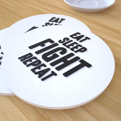 China Promotional Cheap Wholesale Custom Colorful PVC Soft Silicone Rubber Coasters Nickel Free For Beverage for sale