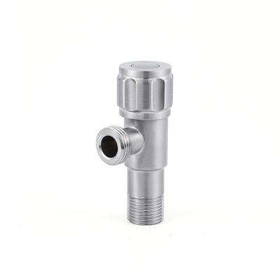 China 304 Brushed Outdoor High Quality Bathroom Faucet SUS 201 SS 304 SS 201 Stainless Angle Valve for sale