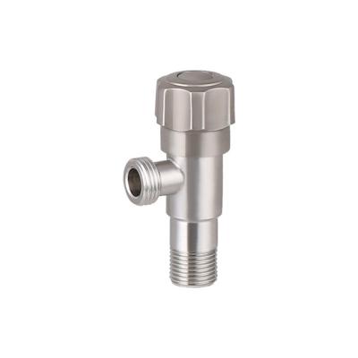 China AD-3002 General Good Quality Brushed SUS 201 Stainless Steel Two Way Angle Valve for sale