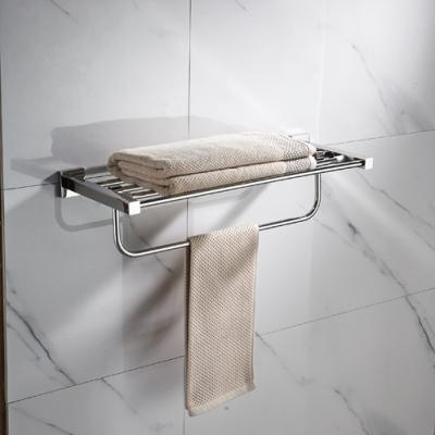 China Special Hot Selling FOLDER Bathroom 304 Stainless Steel Towel Rack Set for sale