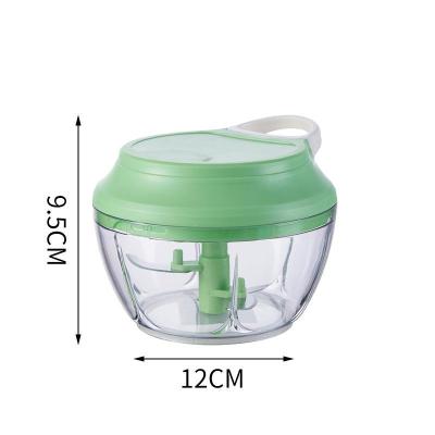 China Mini Food Speedy Pull Chopper Hand Pull Food Viable Twist Meat Grinder Slicer Garlic Cutter Salad Dicer Meat Dicer for sale