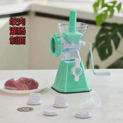 China Viable meat grinder sausage 2 in 1 noodle slicer maker&vegetable food processor for sale