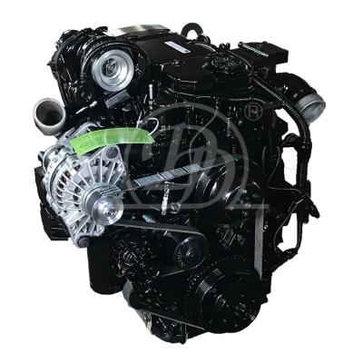 China Cast Iron 4 Cylinder QSB4.5 Diesel Engine Complete Set 4.5L QSB4.5-C100 for sale