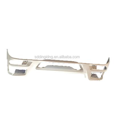 China Truck Chrome Front And Rear Bumper Steel Cover For FAW Exterior Accessory Trim for sale