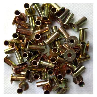 China Wholesale Galvanized Brake Liner China Metal Double Side Rivet Slot Rivet Brake Liner Copper Rivets for sale