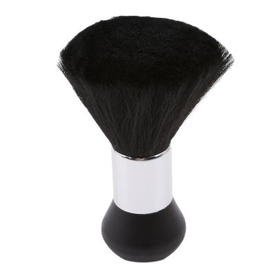 China 1PC Professional Soft Black Cushion Neck Face Cloth Brushes Barber Hair Clean Hairbrush Salon Cutting Hairstyle Styling Makeup Tool for sale