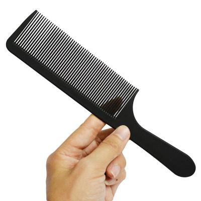 China For Home Use Comb Black Hair Salon Black Fine Clipping Comb With Pro Barber Hairdressing Comb for sale