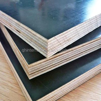 China Modern black film faced plywood/big size film faced plywood/18mm film faced playwood for sale