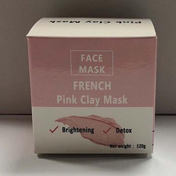 China Fault Clearing RTS Stock Porefining Organic Lighting French Pink Clay Mask for sale