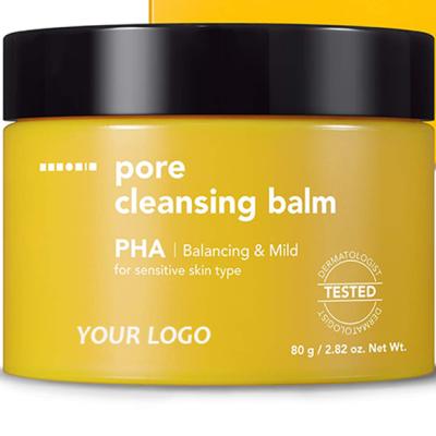 China Acne Treatment Private Label Balancing and Gentle Pore Cleansing Balm for Sensitive Skin for sale