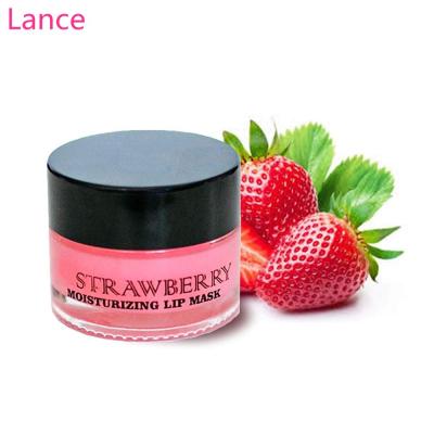 China Organic Moisturizer Private Label Hydrate Strawberry Lip Mask Rose Lip Care Mask for sale