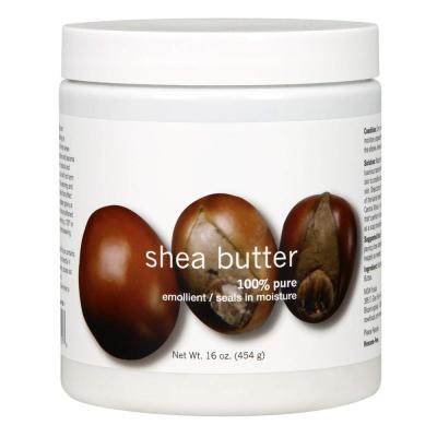 China Moisturizer Private Label Natural Unrefined Raw African Ghana Organic Pure Body Care Shea Butter Cream for sale