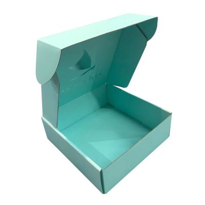 China QIMEI Manufacturer Plane Shape Wholesale Recyclable Cardboard Corrugated Packing Gift Box With Printing for sale