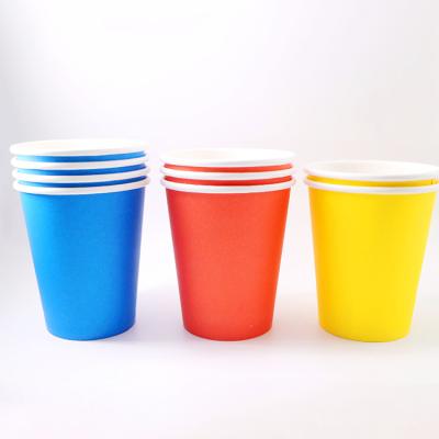 China Custom Single Wall Logo Printing Water Cup Disposable Cup Disposable Paper Cup for sale