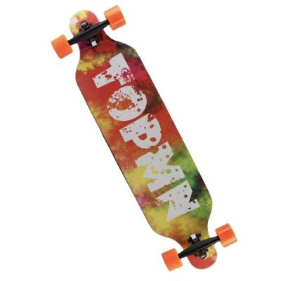 China 2022 Youth New Arrivals OEM Skateboard Maple Grin Stripe Canadian Complete Skateboard for sale