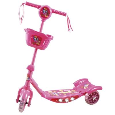 China OEM Custom LOGO Child Lightweight Scooter For Children Baby 3-Wheel PVC Mini Foot Kids Scooter Children for sale