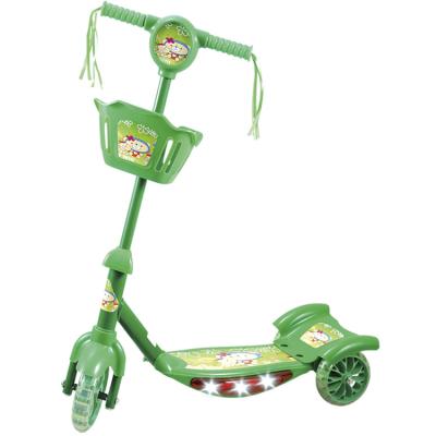 China China Child Top Sale 3 Wheel Scooter Kids Baby LED Light Music Plastic Mini Kick Scooter For Sale for sale