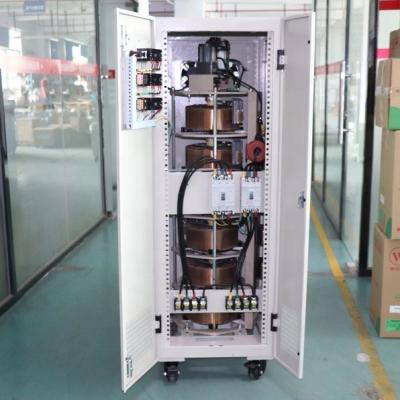 China SVC 30kva 3 Phase 380v To Transformer 0-430v Electric Motor Adjustable Voltage Regulator 2 Years Warranty for sale