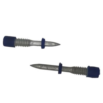 China Knurled Concrete Nail Shank Threaded Studs Key Nails With Groove for sale