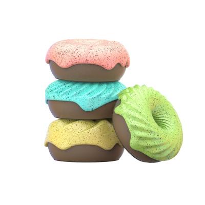 China New Sustainable Pet Supplies Donuts Shaped Air Freshener Spray Cat Litter Aromatherapy Toy for sale