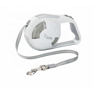 China High Quality Durable Reflective Retractable Fashion Dog Leash Lightweight Nylon Type Dog Leash for sale