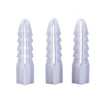 China White Plastic Building Construction Expander Tube Wall Anchor Increase Socket To Increase Nail Bolt for sale