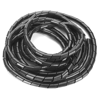 China Durable Cable Wire Wrap Spiral Tube Wrapping Tape Wire Sleeve Protective Cable Zipper for sale