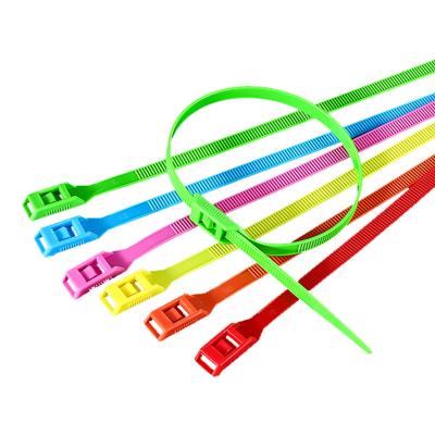 China Tie And Fixed Cable Tie For Playground Releasable Adjustable Self Locking Nylon Zip Tie for sale