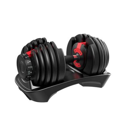 China Safe/Reliable/Durablel WellTrust Factory Supply Direct Dumbbell Set Adjustable Workout 40kg Adjustable Hand Weight Dumbbell for sale