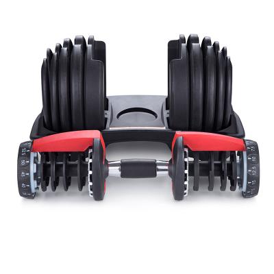 China Safe/Reliable/Durablel Dumbbells Large Good Confidence Adjustable Dumbbell Set Adjustable Professional Dumbbell Adjustable and Barbell Set for sale