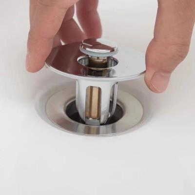 China Modern Custom Made High Quality Anti-clogging Plug Sink Plug Basin Plug Automatic Drain Drain Filter for sale