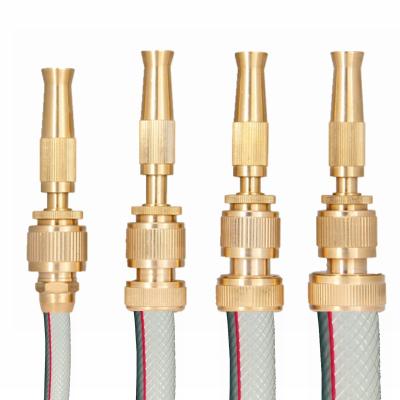 China Good Quality Brass Wholesale Customized Car Wash Hose Nozzle / Water Sprayer Nozzle for sale