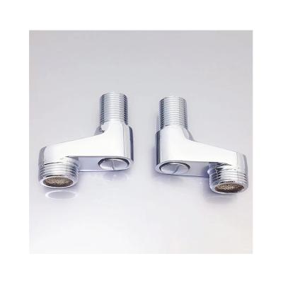 China Modern Bath Faucet Accessories Wall Mounted Brass Hose Connector For Shower Head for sale