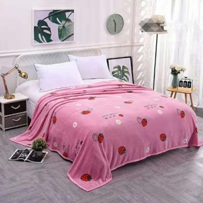 China Anti-Static Best Quality Twin Hot Custom Blanket Cheap Fleece Blankets for sale