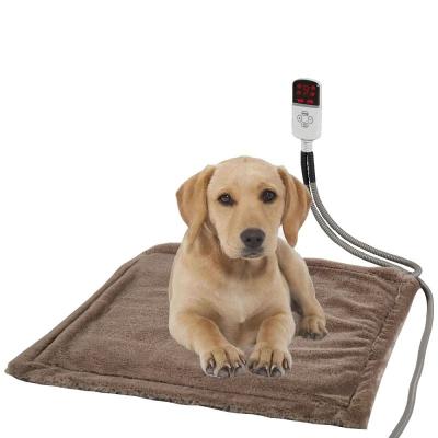 China Waterproof Electric Blanket Heating Mat Pet Anti-scratch waterproof Dog Heating Mat Sleeping Bed For Small Dog Cat Electric Warming Pad for sale