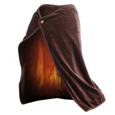 China Anti-Static Heating blanket Winter USB heating shawl pad Warm up flannel electric blanket Household warm knee pads for winter for sale