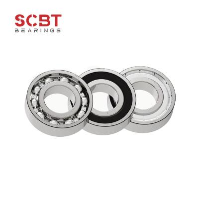 China Motorcycle Bearings And  Electric Fan 6302 2RS 6302 ZZ 6302 2RSN DDUCM Chrome Steel Deep Groove Ball Bearings for sale