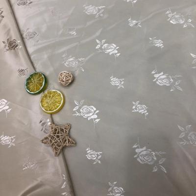 China Polyester Wrinkle Resistant Woven Flower Pattern Brocade Jacquard Fabric Fashionable Embroidered Cheongsam Fabric 1912 for sale