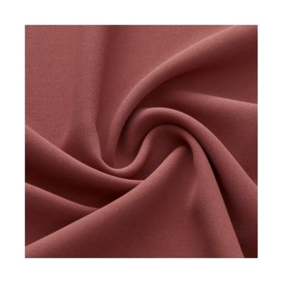 China Cheap Polyester Spandex Satin Tear-Resistant Filament Viscous Crepe Durable 100% Polyester Fabric B068 for sale