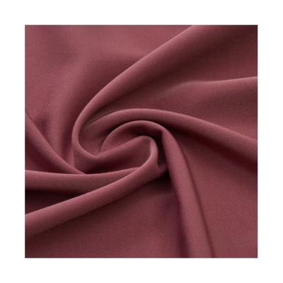 China Chinese Full Color Double Sided Sheer Spandex Fabric Satin Stretch Suppliers Wear Resistant Fabric H021 for sale