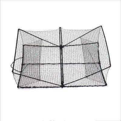 China Rectangular Folding Fish/Lobster/Crab Crawfish Shrimp Crab Trap For Sale for sale