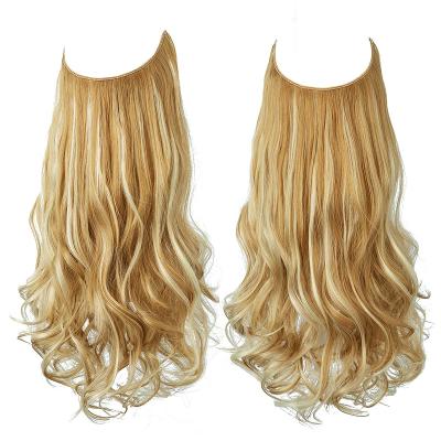 China High Quality Body Wave 613 Body Wave 100G Drop Shipping Service Remy 100 Hair Halo Hair Extensions for sale