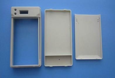 China OEM ABS / PC / PU White Plastic Electronic Enclosures Parts For Household Appliance for sale