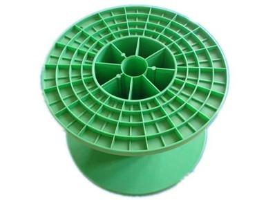 China OEM ABS PP Plastic Electronic Enclosures Molded Parts For Packing Wire Green Cable Reel for sale