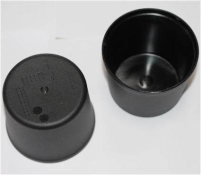 China Custom Two Shot Hot Runner Injection Molding , PA6 GF / TPE Ashtray for sale