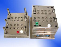 China P20 Mold Base 16 Cavities Double Injection Mold For Bottle Caps for sale