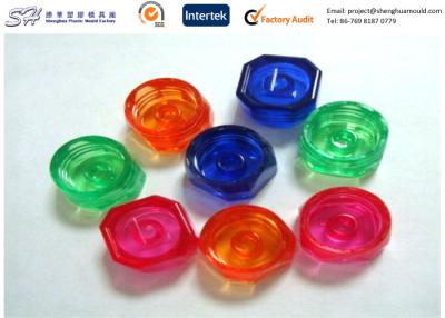 China Custom ABS + PC Low Volume Plastic Injection Molding Products Red Blue Green Color for sale