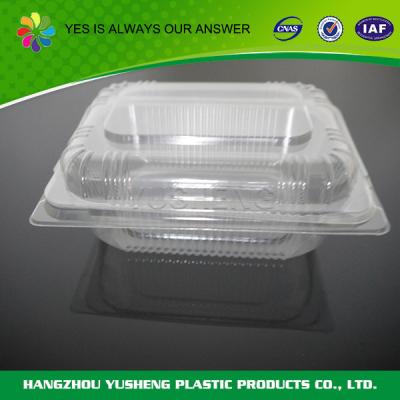 China Customize Disposable Plastic Containers , Clear Plastic Clam Shell for sale