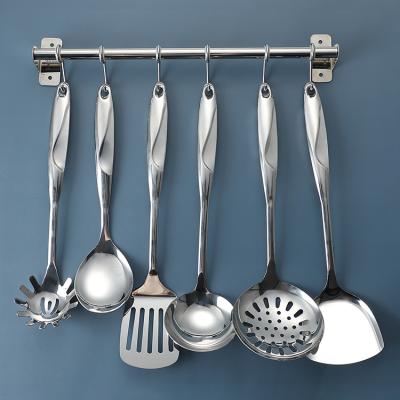 China Viable Good Quality 7Pcs Kitchenware Fancy Kitchen Utensils Set Cooking Stainless Steel Cooking Utensils for sale